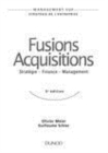 Image for Fusions Acquisitions - 5E Ed. - Strategie, Finance, Management