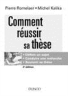 Image for Comment Reussir Sa These - 3E Ed. - Definir Un Sujet, Conduire Une Recherche, Soutenir Sa These