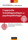 Image for L&#39;approche Transdiagnostique En Psychopathologie
