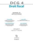 Image for DCG 4 - Droit Fiscal 2016/2017 - Manuel Et Applications