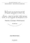 Image for Management Des Organisations - 4E Ed