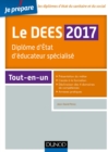 Image for Je Prepare Le DEES 2017: Diplome d&#39;Etat D&#39;educateur Specialise - Tout-En-Un