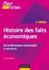 Image for Maxi Fiches - Histoire Des Faits Economiques - 3E Ed: De La Revolution Industrielle a Nos Jours