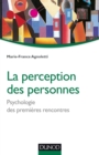 Image for La Perception Des Personnes: Psychologie Des Premieres Rencontres