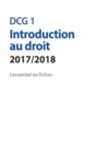 Image for DCG 1 - Introduction Au Droit - 2017/2018 - 8E Ed