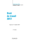 Image for Droit Du Travail 2017 - 21E Ed