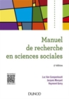 Image for Manuel De Recherche En Sciences Sociales