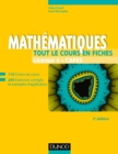 Image for Mathematiques - Tout Le Cours En Fiches - Licence 1 - Capes - 2E Ed