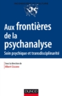 Image for Aux Frontieres De La Psychanalyse: Soin Psychiques Et Transdisciplinarite