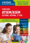 Image for Concours ATSEM/ASEM - Externe, Interne, 3E Voie: 2018-2019 - Tout-En-Un