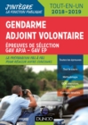Image for Gendarme Adjoint Volontaire - 2018-2019: Epreuves De Selection GAV - Categorie C - Tout-En-Un