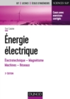 Image for Energie Electrique - 3E Ed