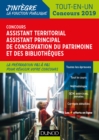 Image for Concours Assistant Territorial Assistant Principal De Conservation Du Patrimoine: Tout En Un - Concours 2019