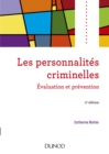 Image for Les Personnalites Criminelles - 2E Ed