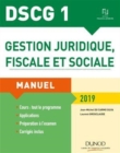Image for DSCG 1 - Gestion Juridique, Fiscale Et Sociale 2019