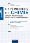 Image for Experiences De Chimie - Aspects Pedagogiques Et Sequences D&#39;enseignement - Capes/Agregation