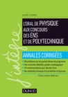 Image for Reussir L&#39;oral De Physique Aux Concours Des ENS Et De Polytechnique