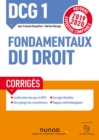 Image for DCG 1 Fondamentaux Du Droit - Corriges: Reforme Expertise Comptable 2019-2020