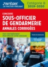 Image for Concours Sous-Officier De Gendarmerie: Annales Corrigees - Concours 2019-2020