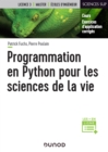 Image for Programmation En Python Pour Les Sciences De La Vie