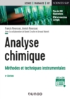Image for Analyse Chimique - 9E Ed: Methodes Et Techniques Instrumentales