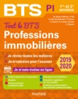 Image for Tout Le BTS Professions Immobilieres - 2019-2020: 1Re Et 2E Annees