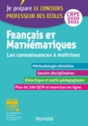 Image for Francais Et Mathematiques - Les Connaissances a Maitriser - CRPE 2020-2021