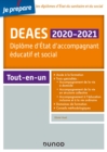 Image for DEAES 2020-2021: Diplome d&#39;Etat D&#39;accompagnant Educatif Et Social - Tout-En-Un