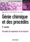 Image for Genie Chimique Et Des Procedes - 2E Annee: Procedes De Separation Et De Reaction