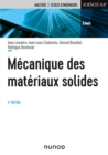 Image for Mecanique Des Materiaux Solides - 3E Ed
