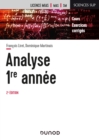 Image for Analyse - Licence 1Re Annee - 2E Ed