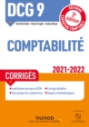 Image for DCG 9 Comptabilite - Corriges - 2021/2022: Reforme Expertise Comptable