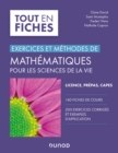 Image for Mathematiques Pour Les Sciences De La Vie: Exercices Et Methodes