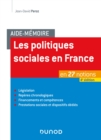 Image for Aide-Memoire - Les Politiques Sociales En France - 4E Ed: En 27 Notions
