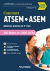 Image for Concours ATSEM/ASEM 2022/2023: 100 Fiches Et 1 000 QCM