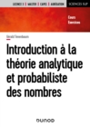 Image for Introduction à la théorie analytique et probabiliste des nombres: Cours et exercices