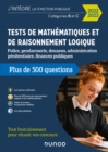 Image for Tests De Mathematiques Et De Raisonnement Logique 2022-2023: Police, Gendarmerie, Douanes, Administration Penitentiaire
