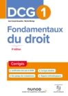 Image for DCG 1 Fondamentaux Du Droit - Corriges - 4E Ed: 1