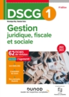 Image for DSCG 1 Gestion Juridique, Fiscale Et Sociale: Fiches De Revision 4E Edition - 2022-2023