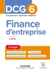 Image for DCG 6 Finance D&#39;entreprise - Corriges - 3E Ed: 1