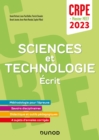 Image for Concours Professeur Des Ecoles 2023 - Sciences Et Technologie: Ecrit