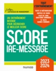Image for Score IAE-Message - 2022-2023: Tout L&#39;entrainement