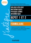 Image for Formulaire BCPST 1 et 2: Biologie - Geologie - Maths - Physique-Chimie - Informatique