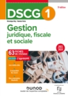 Image for DSCG 1 Gestion Juridique, Fiscale Et Sociale - Fiches 2023-2024