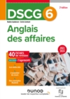 Image for DSCG 6 - Anglais Des Affaires - Fiches 2023-2024