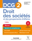 Image for DCG 2 Droit Des Societes Et Des Groupements D&#39;affaires - Manuel 2023-2024: 1