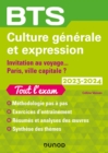 Image for BTS Culture generale et Expression 2023-2024: Invitation au voyage/Theme 2024