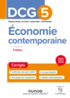 Image for DCG 5 - Economie contemporaine - Corriges 2023-2024