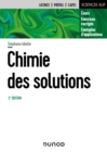 Image for Chimie des solutions - 2e ed.
