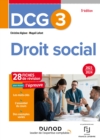 Image for DCG 3 - Droit social - Fiches 2023-2024: 0